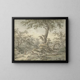 Landscape painting - Cornelis Buys — framed artwork on a wall