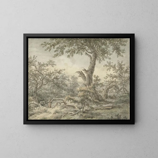 Landscape painting - Cornelis Buys — framed artwork on a wall