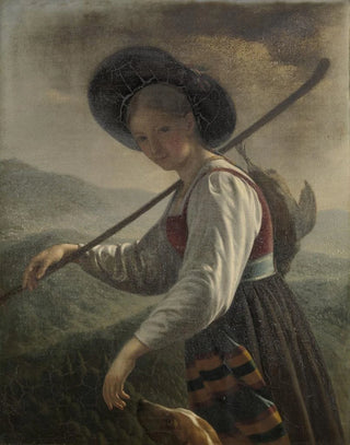 Swiss Peasant Painting - Cornelis Cels — artwork view