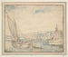 Boats near a Village - Cornelis Claesz van Wieringen — artwork view