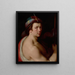 Adonis - Cornelis Cornelisz van Haarlem — framed artwork on a wall