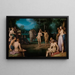 The Baptism of Christ - Cornelis Cornelisz van Haarlem — framed artwork on a wall