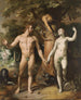 The Fall of Man - Cornelis Cornelisz van Haarlem — artwork view