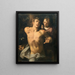L'écorchage de Marsyas - Cornelis Cornelisz van Haarlem — framed artwork on a wall