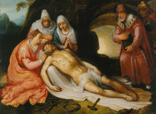 La Lamentation - Cornelis Cornelisz van Haarlem — artwork view