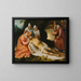 La Lamentation - Cornelis Cornelisz van Haarlem — framed artwork on a wall