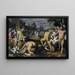 The Massacre of the Innocents - Cornelis Cornelisz van Haarlem — framed artwork on a wall