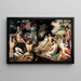 Les Noces de Pélée et Thétis - Cornelis Cornelisz van Haarlem — framed artwork on a wall