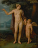Venus and Cupid in a landscape - Cornelis Cornelisz van Haarlem — artwork view