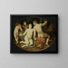 Venus and Mars - Cornelis Cornelisz van Haarlem — framed artwork on a wall