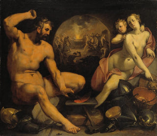 Venus and Vulcan - Cornelis Cornelisz van Haarlem — artwork view