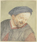 Bust of a Peasant Leaning to the Right - Cornelis Dusart — artwork view
