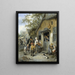 Fair of Campaign - Cornelis Dusart — framed artwork on a wall