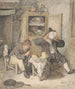 Kitchen scene - Cornelis Dusart — artwork view