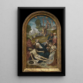 Reproduction of the painting La Lamentation du Christ - Cornelis Engebrechtsz