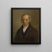 Monsieur Van Donick - Cornelis Groenendael — framed artwork on a wall