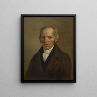 Monsieur Van Donick - Cornelis Groenendael — framed artwork on a wall