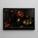 Allegory of the Four Elements - Cornelis Jacobsz Delff — framed artwork on a wall