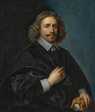 Portrait of a Gentleman - Cornelis Johnson van Ceulen — artwork view
