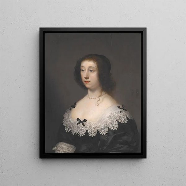 Lettice Morison Vicomtesse Falkland - Cornelis Jonson van Ceulen — framed artwork on a wall