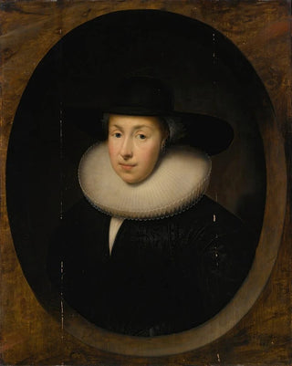 Portrait of a Lady - Cornelis Jonson van Ceulen — artwork view
