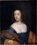 Portrait of a lady in blue - Cornelis Jonson van Ceulen — artwork view