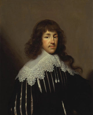 Portrait of a Man Probably Sir Francis Godolphin - Cornelis Jonson van Ceulen — artwork view