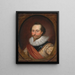 Temple Sir Alexander - Cornelis Jonson van Ceulen — framed artwork on a wall