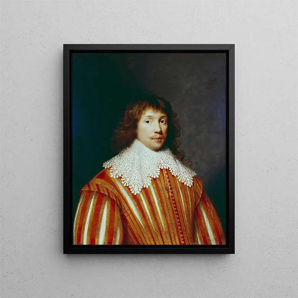 William Fitzwilliam, Second Lord Fitzwilliam of Liffer - Cornelis Jonson van Ceulen — framed artwork on a wall