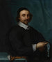 Portrait of a man with a watch - Cornelis Jonson van Ceulen the Younger — artwork view