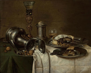 Dessert Painting - Cornelis Mahu — artwork view