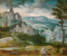Landscape painting with Saint Jerome - Cornelis Massijs — artwork view