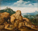 Landscape with the Flight into Egypt - Cornelis Massijs — artwork view