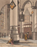 Interior church painting after Pieter Saenredam - Cornelis Ploos van Amstel — artwork view