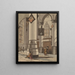 Interior of the church - Cornelis Ploos van Amstel — framed artwork on a wall