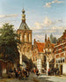 The Binnenpoort Culemborg - Cornelis Springer — artwork view