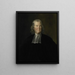 Portrait of Doctor Herman Boerhaave, Professor at the University of Leiden - Cornelis Troost — framed artwork on a wall