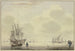 Marine painting with a man carrying a bag on the right - Cornelis de Grient — artwork view