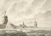View of the Ice Breakup on and against the parapet behind the Runmolen in Gorinchem on February 20, 1799 - Cornelis de Jonker — artwork view
