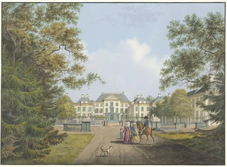 View of Het Loo Palace - Cornelis de Kruyff — artwork view