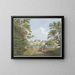 View of Het Loo Palace - Cornelis de Kruyff — framed artwork on a wall