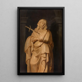 Mater Dolorosa - Cornelis de Vos — framed artwork on a wall