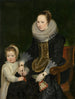 Mother and Child - Cornelis de Vos — artwork view