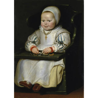 Portrait of Susanne de Vos, third daughter of the painter - Cornelis de Vos — artwork view
