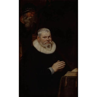 Reproduction of the painting Portrait painting of Willem van Meerbeeck with Saint William of Aquitaine - Cornelis de Vos