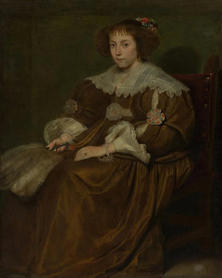 Portrait of a Young Woman - Cornelis de Vos — artwork view