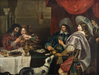 The Card Game - Cornelis de Vos — artwork view