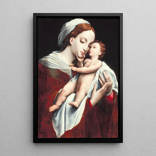 Reproduction of the painting Madonna and Child - Cornelis van Cleve