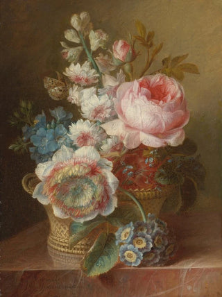 Flower Still Life - Cornelis van Spaendonck — artwork view