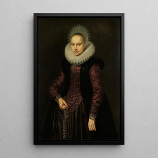 Reproduction of the painting Portrait of Brechtje Overrijn van Schoterbosch - Cornelis van der Voort